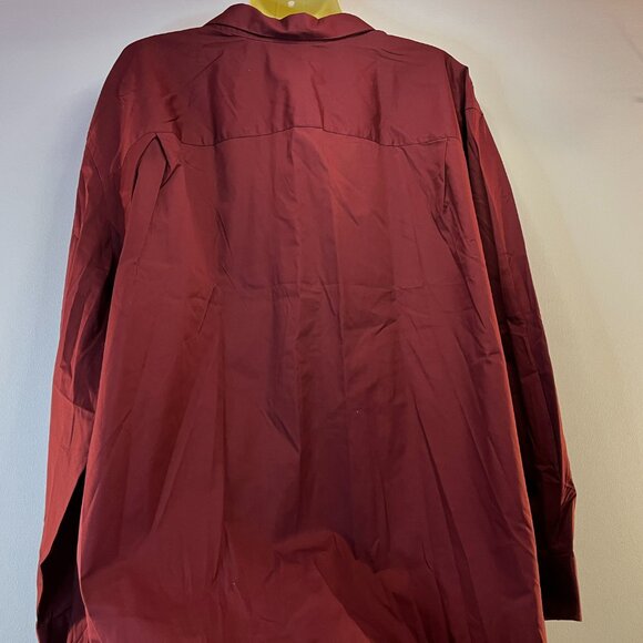 KS Signature Wrinkle-Free Long-Sleeve Button Dress Shirt - Size 22 35/36 BIG NWT - Picture 6 of 6